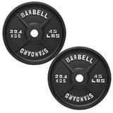 Troy BO Economy Black Cast Iron Olympic Plate