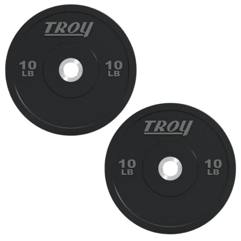 Troy BPO-SBP Performance Black Rubber Bumper Plate