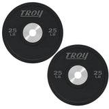 Troy BPO-SBP Performance Black Rubber Bumper Plate