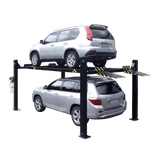 Tuxedo FP9K-DX-XLT 9,000 lb Deluxe Storage Lift Extended Length / Height - Poly casters, drip trays, jack tray FP9K-DX-XLT