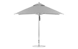 Ledge Lounger Premier Aluminum Umbrella - 10' Square Pulley
