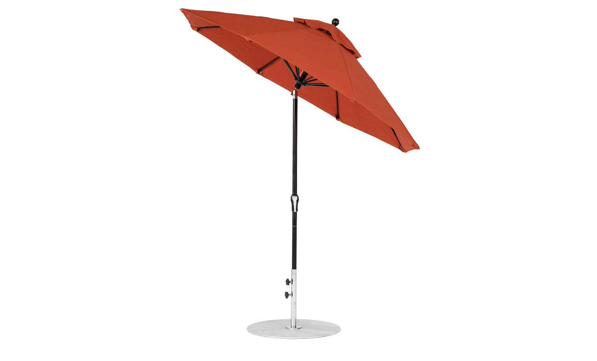 Ledge Lounger Essential Fiberglass Umbrella - 6.5' Square Pulley