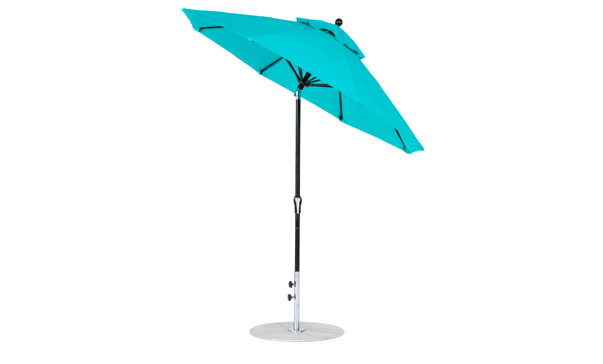 Ledge Lounger Essential Fiberglass Umbrella - 6.5' Square Pulley