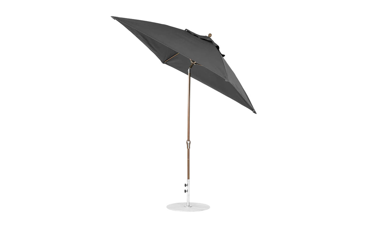 Ledge Lounger Essential Fiberglass Umbrella - 6.5' Square Pulley