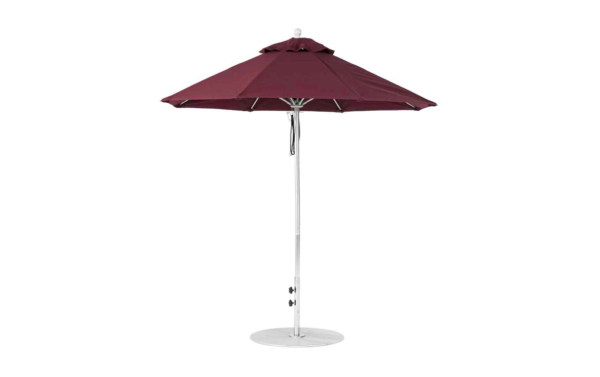 Ledge Lounger Essential Fiberglass Umbrella - 7.5' Octagon Pulley