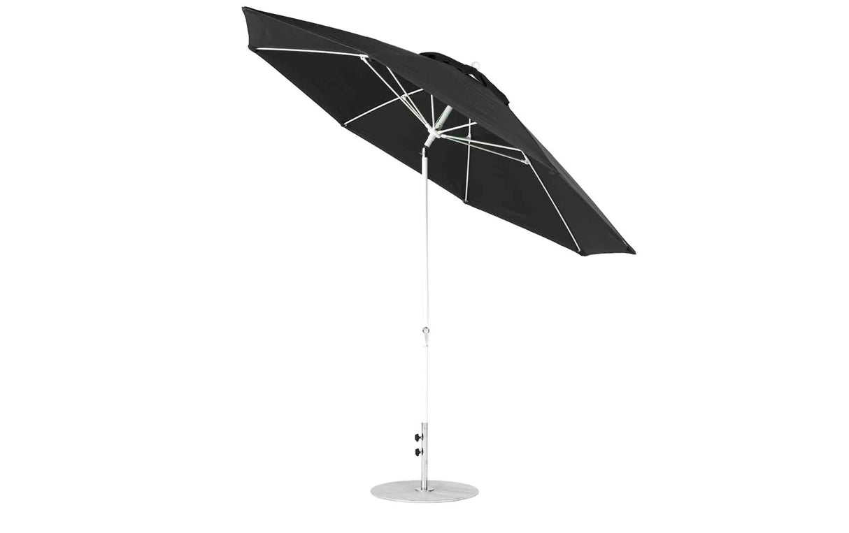 Ledge Lounger Essential Fiberglass Umbrella - 11' Octagon Crank Auto Tilt
