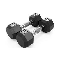 VTX VERTPAC-SDR100 Rubber Encased Dumbbells "20-Pair Rack" Pack