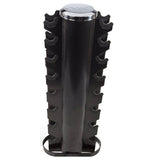 VTX VERTPAC-SDR25 8-Pair Rubber Dumbbell Set with Rack