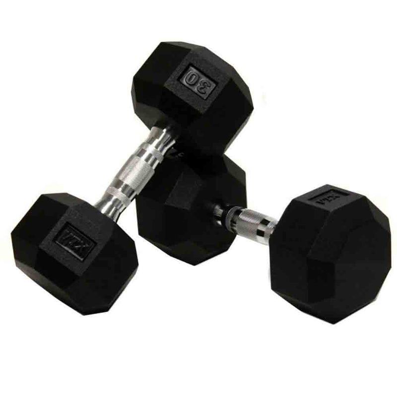 VTX 100 lbs 8-sided Urethane Dumbbell Pair