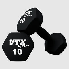 VTX GTD Neoprene Textured Hex Dumbbell