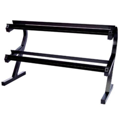 VTX by Troy 35 lb to 75 lb 8 Sided Rubber 9-Pair Dumbbell Set with Rack