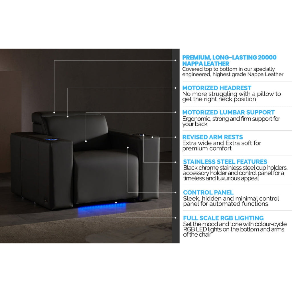 Valencia Barcelona Grand Ultimate Luxury Edition Home Theater Seating