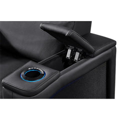 Valencia Monza Carbon Fiber Home Theater Seating