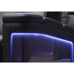 Valencia Monza Carbon Fiber Home Theater Seating