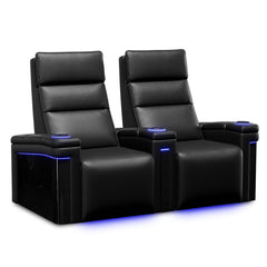 Valencia Monza Carbon Fiber Home Theater Seating
