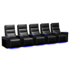 Valencia Monza Carbon Fiber Home Theater Seating