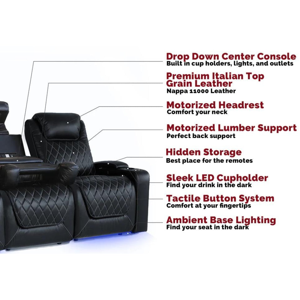 Valencia Oslo Console Edition Home Theater Seating