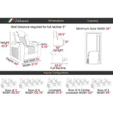 Valencia Tuscany Executive Heat & Massage Home Theater Seating