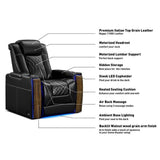 Valencia Tuscany Executive Heat & Massage Home Theater Seating
