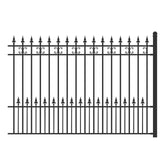 Aleko Steel Fence - Venice Style - 8 x 5 Ft