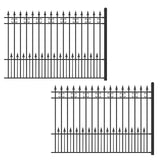 Aleko 2-Panel Fence Kit – VENICE Style – 8x5 ft. Each