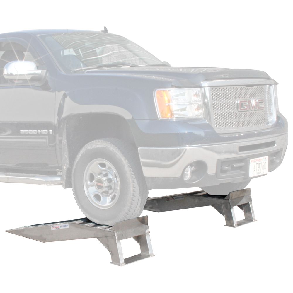 Heavy-Duty Aluminum Truck Service Ramps - 7,000 lb. per Axle ...