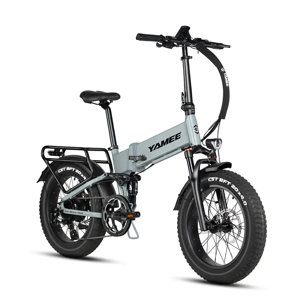 Yamee Fat Bear 750S PRO Fat Tire Dual Suspension Folding Electric Bike