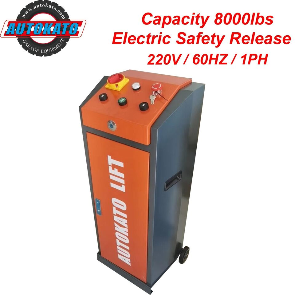 Katool KT-X85 8000lb Mid Rise Scissor Lift - Electric Lock