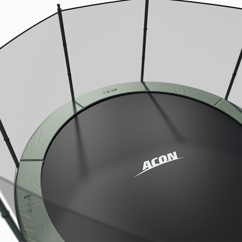 ACON Air 10ft Round Trampoline with Standard Net and Ladder