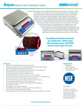 Aqua Washdown Scales ABW-4S