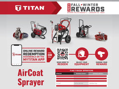 Titan 0508074A AIRCOAT AAA Fine Finishing Airless Sprayer