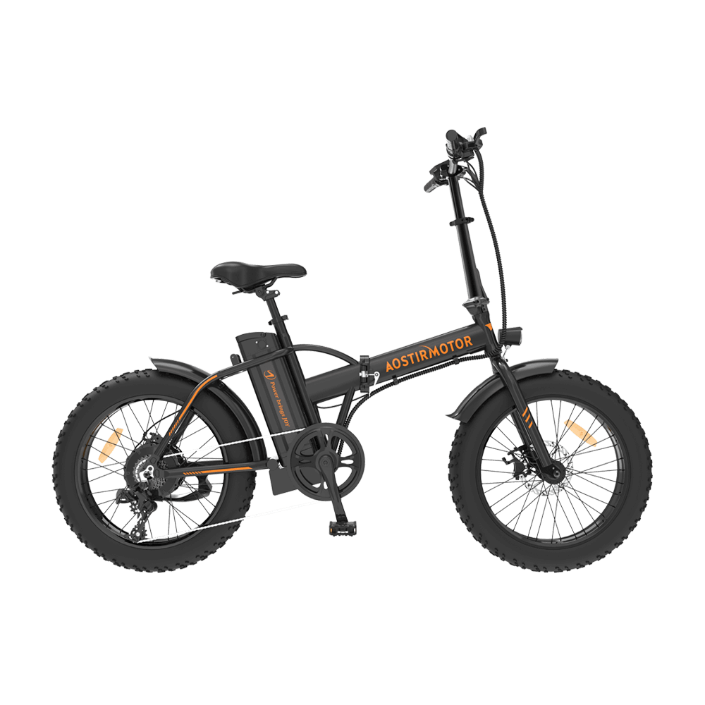 Aostirmotor A20 Folding Fat Tire 500W 36V Electric Bike