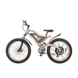 AOSTIRMOTOR S18-1500W Snakeskin Grain Fat Tire Mountain E-Bike | 1500 Watt | 48V | Electric Bike
