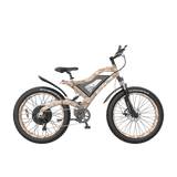 AOSTIRMOTOR S18-1500W Snakeskin Grain Fat Tire Mountain E-Bike | 1500 Watt | 48V | Electric Bike