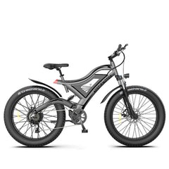 Aostirmotor S18 All Terrain 750W 48V Full Suspension Mountain Electric Bike