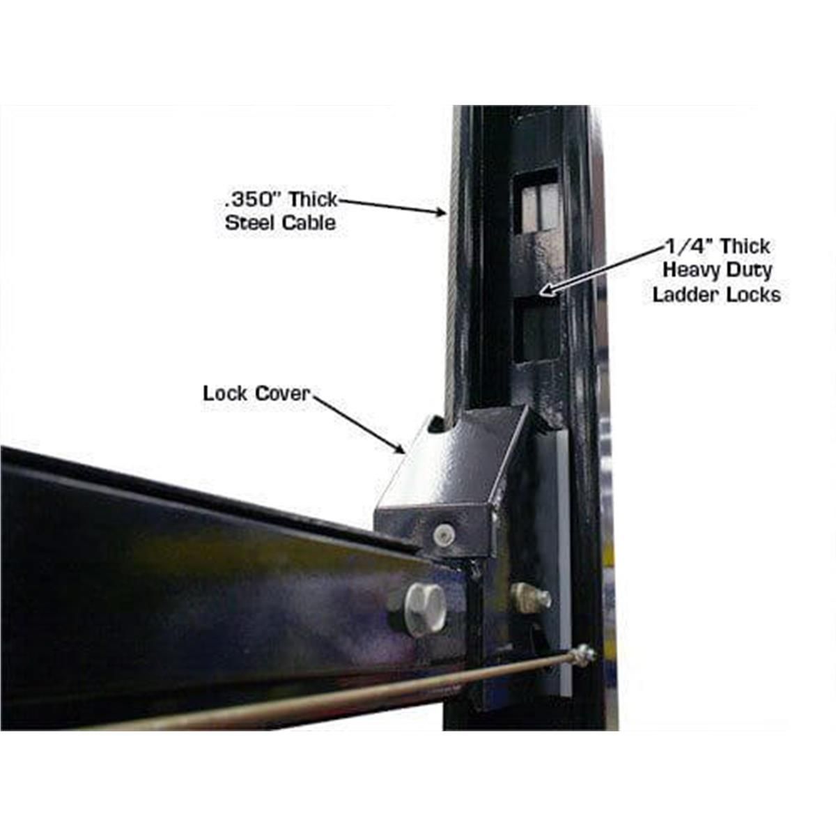 Atlas PRO8000EXT 4 Post Lift + RJ35 Sliding Jacks Combo