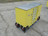 4.5ft Heavy Duty Mobile Workbench with 7 Drawers & 2 Cabinets