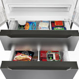 KoolMore 22.5 Cu. ft. French Door Refrigerator, Deep Freezer, 4 Door Stainless-Steel Fridge