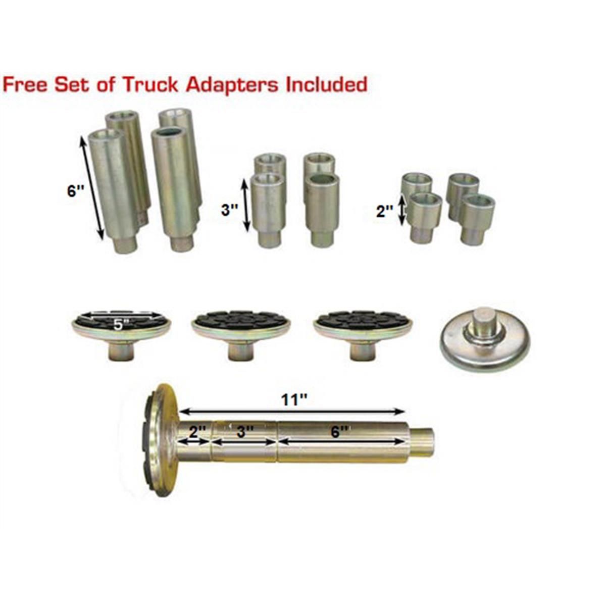 Atlas 9OHSC 2-Post Lift + Lawn Mower Adapter Combo