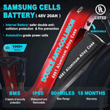 Big Bear eBikes FREESKY Wildcat Pro A-340 1000 w Ready to Ride Step Thru Ebike 4 Electric Fat Tire Mountain eBike