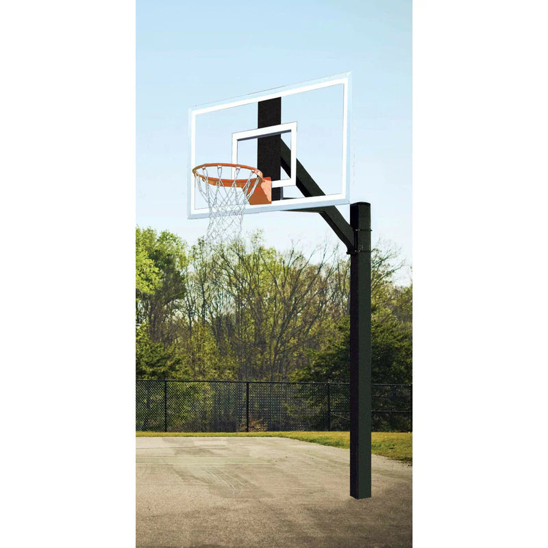 Bison 36″ x 60″ Ultimate Jr. Polycarbonate Fixed Height Basketball Hoop