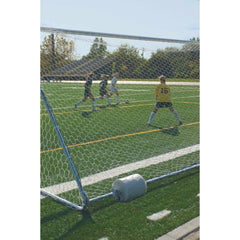 Bison 4″ Round No-Tip Portable Aluminum Soccer Goals (Pair)