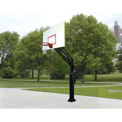 Bison 42" x 60" Steel Ultimate HangTime 6″ Adjustable Basketball Hoop