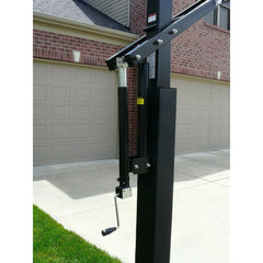 Bison 42" x 60" Steel Ultimate HangTime 6″ Adjustable Basketball Hoop