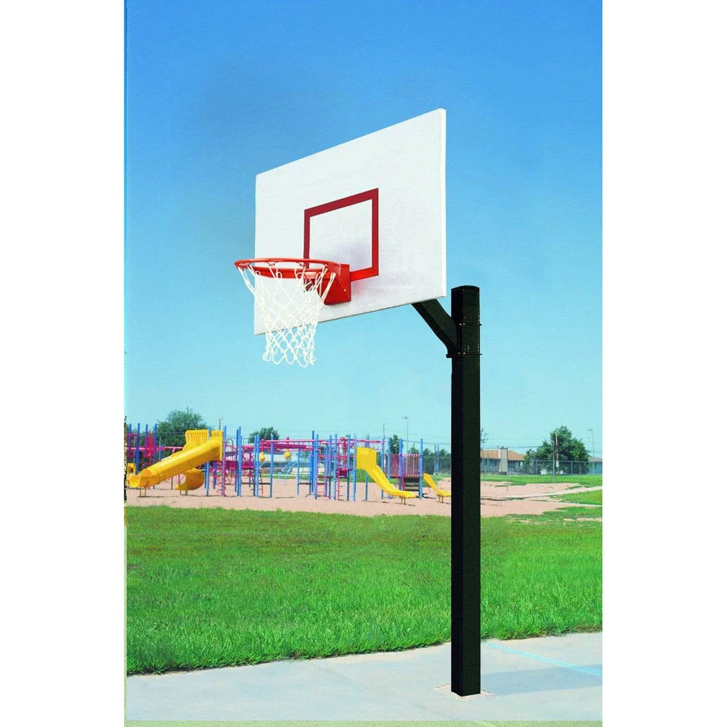 Bison 42″ x 60″ Ultimate Jr. Steel Playground Fixed Height Basketball ...