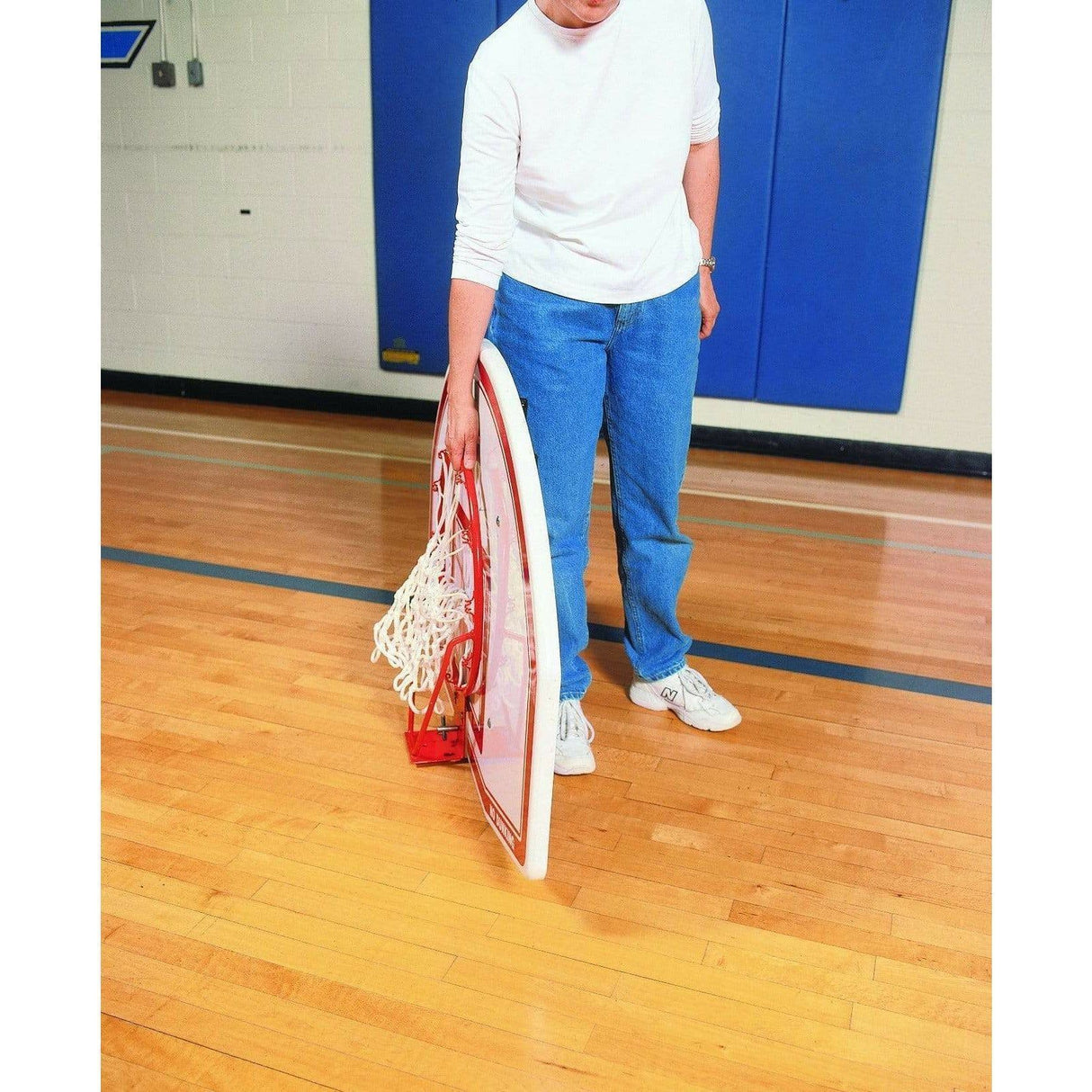 Bison 6-In-1 Easy Up Youth Mini Goal Basketball Hoop Attachment TR86