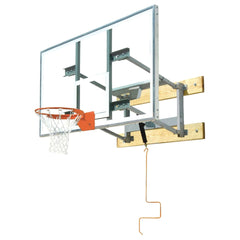 Bison Adjustable Shooting Station Wall Mounted Basketball Hoop