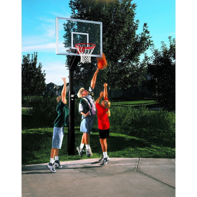 Bison All Conference QwikChange 4″ Adjustable Basketball Hoop BA89QC-AW