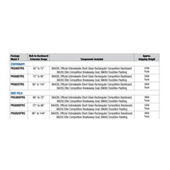 Bison Inc. 4′-6′ Side Fold Competition Basketball Package