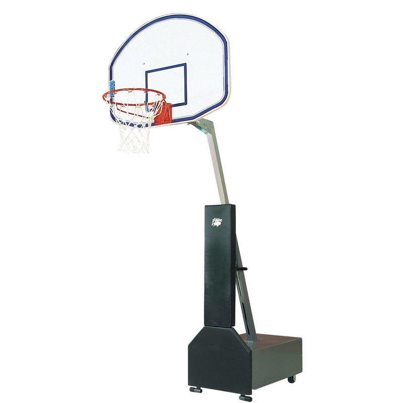 Bison Inc. Club Court Fiberglass Adjustable Portable Basketball System